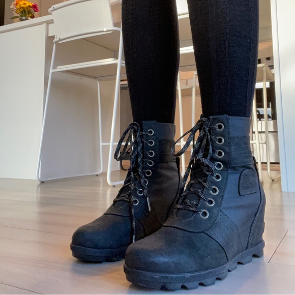 Sorel Joan of Arctic Wedge Lexie Boot sz 9.5 - Picture 9 of 10